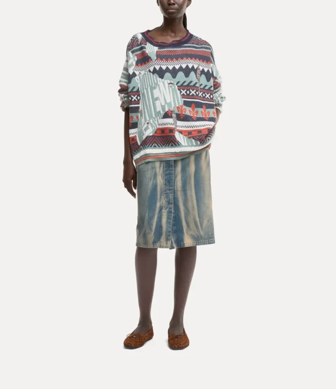 Broken Fair Isle Kazak