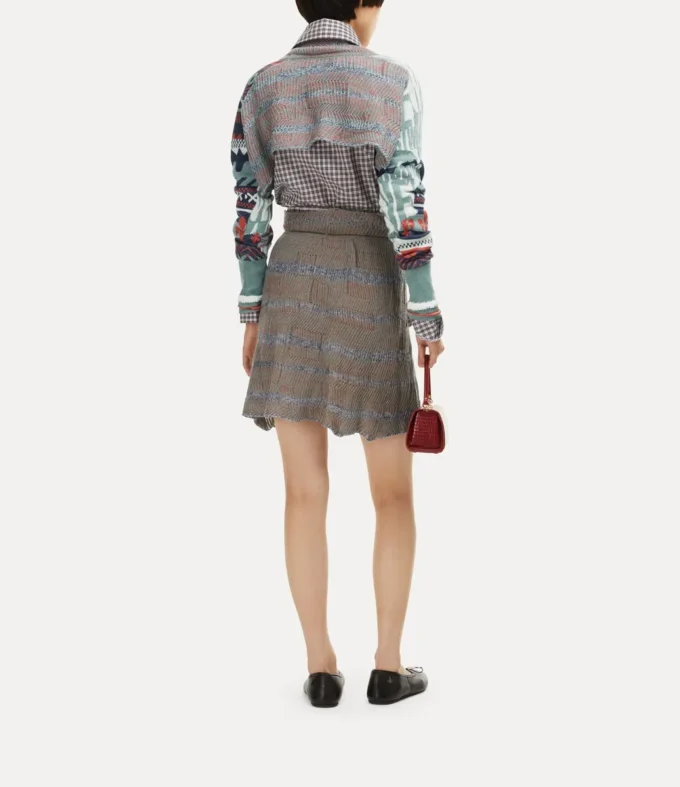 Broken Fair Isle Kısa Üst