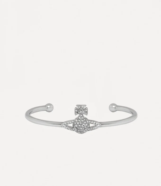 Grace Bas Relief Açık Bileklik