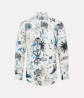 İki Düğmeli Krall Gömlek