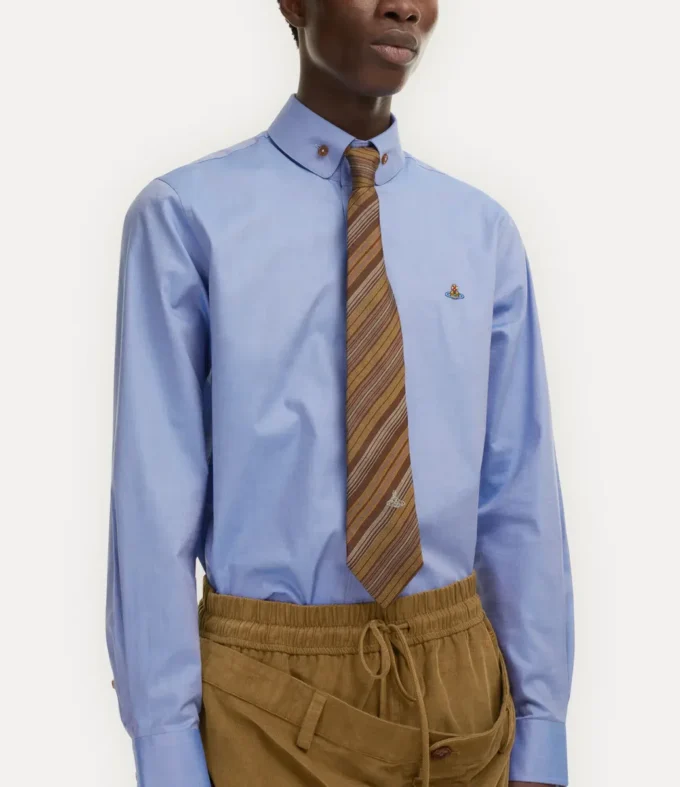 İki Düğmeli Krall Gömlek