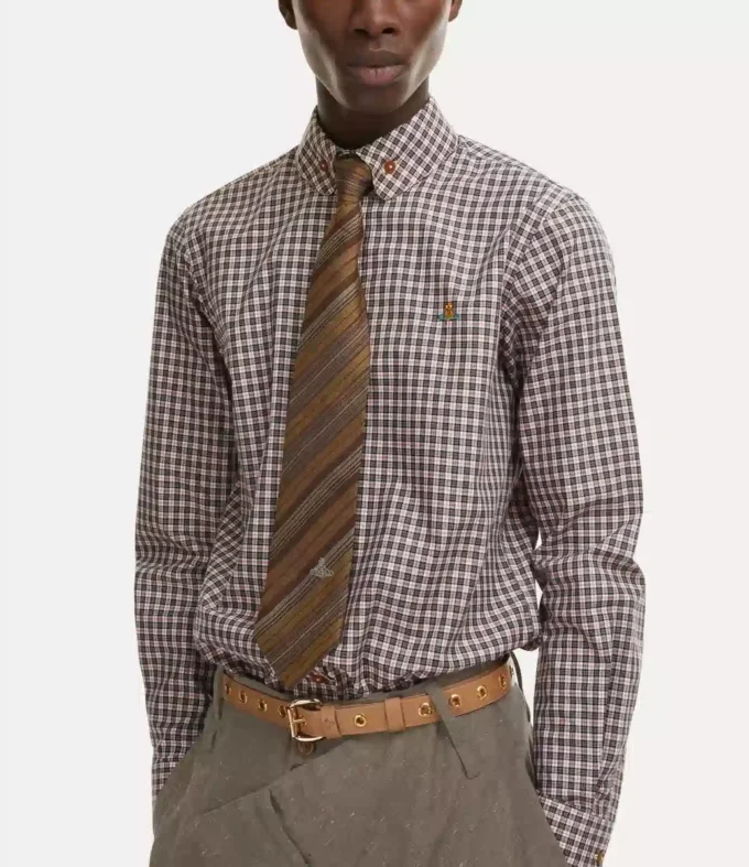 İki Düğmeli Krall Gömlek