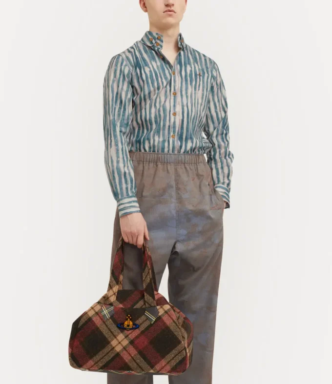 İki Düğmeli Krall Gömlek