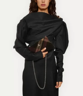 Küçük Düz Fermuarlı Clutch