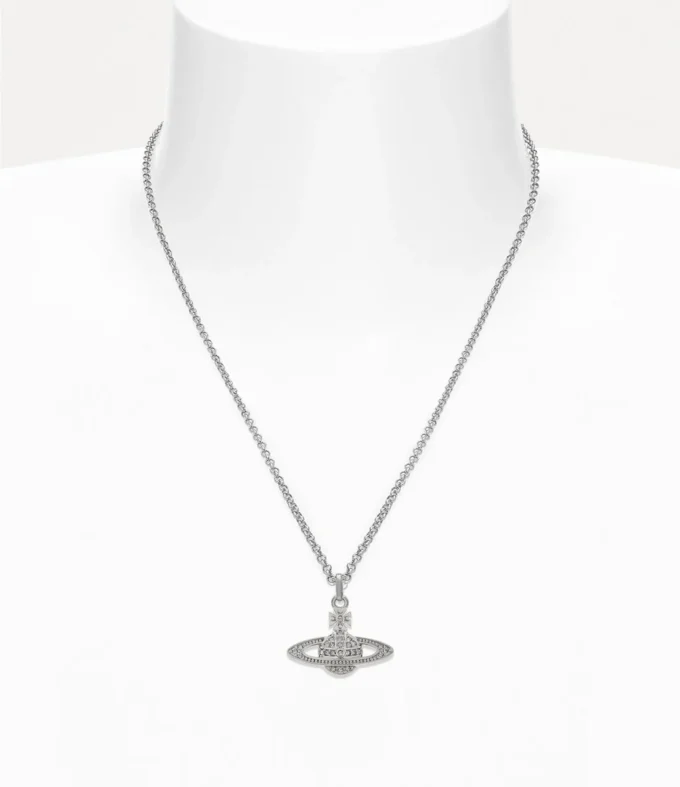 Man. Mini Bas Relief Orb Kolye